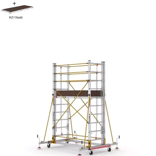 MV Logistic 1044 Skela aluminijska TELE SAFE XLN 2x10