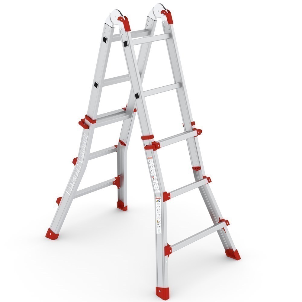 MV Logistic 1171 ALU multifunkcionalne sklopive ljestve 3x4 TOROS