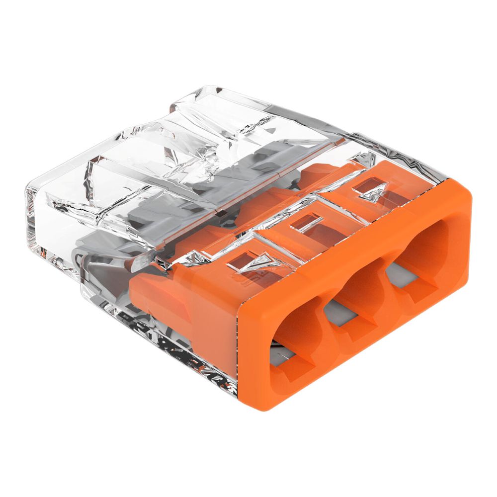 2273-203 WAGO 2273-203 spojnica za pune vodiče, 3-polna, 0.5–2.5 mm2 (push in)