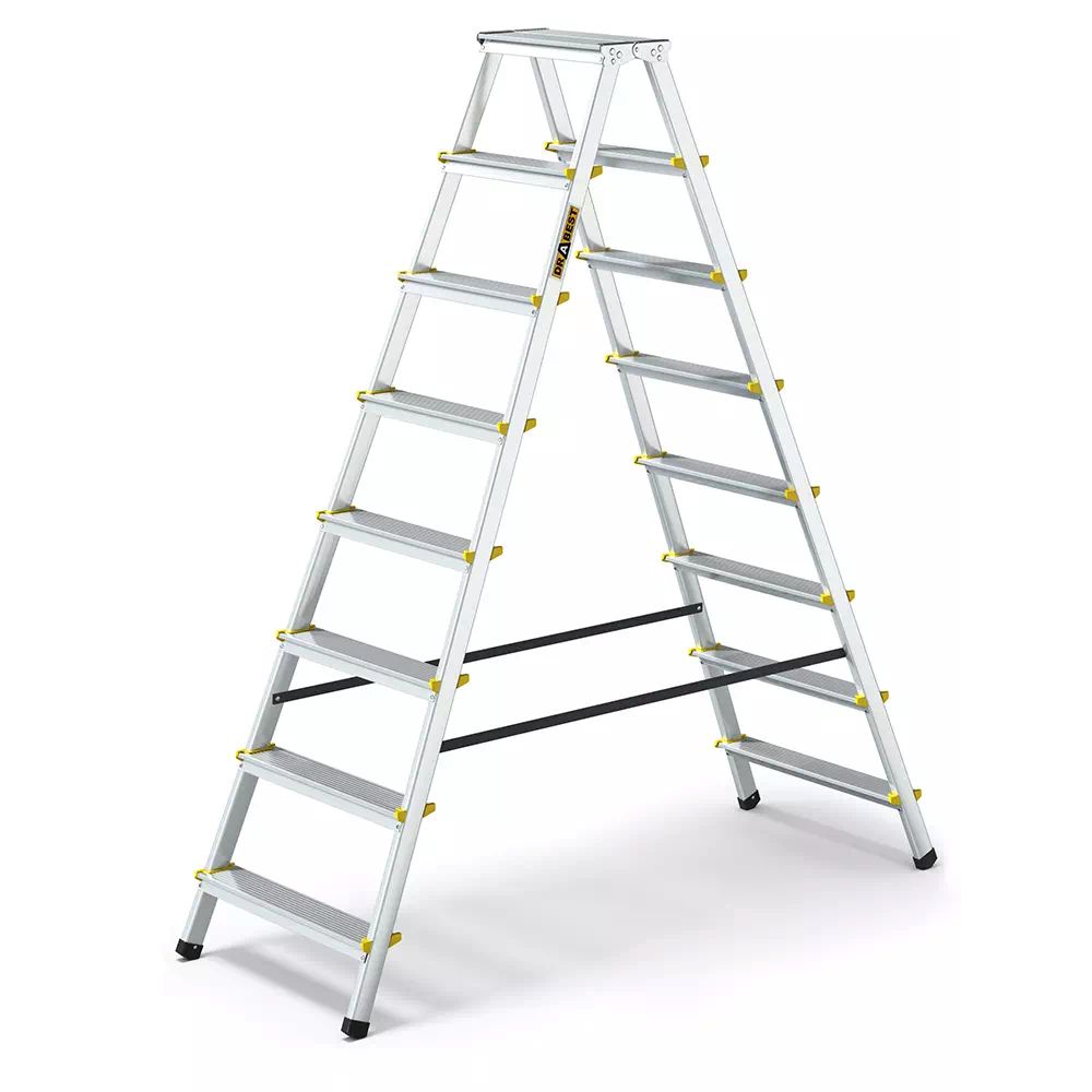 MV Logistic DD2X8 TUV Ljestve aluminijske duple 2x8