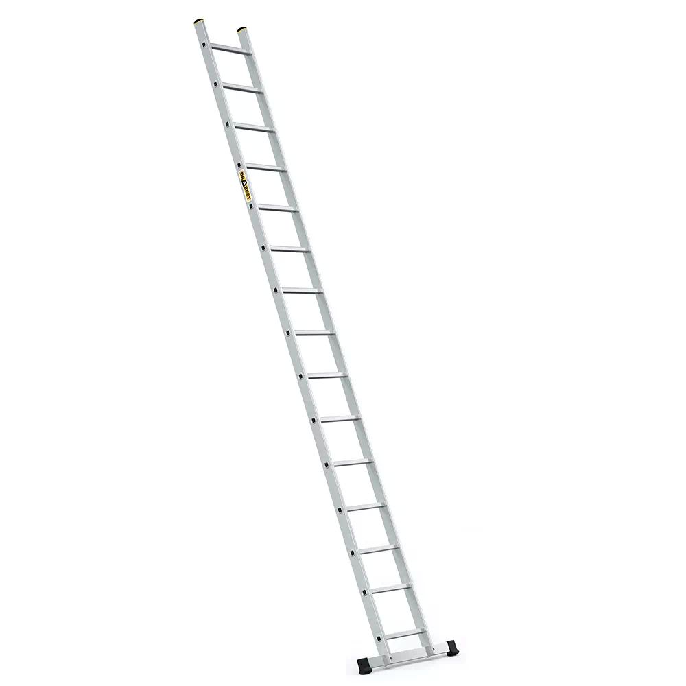 MV Logistic DP1x15t Ljestve ALU PROFI jednodijelne 15 gazišta sa stabilizatorom