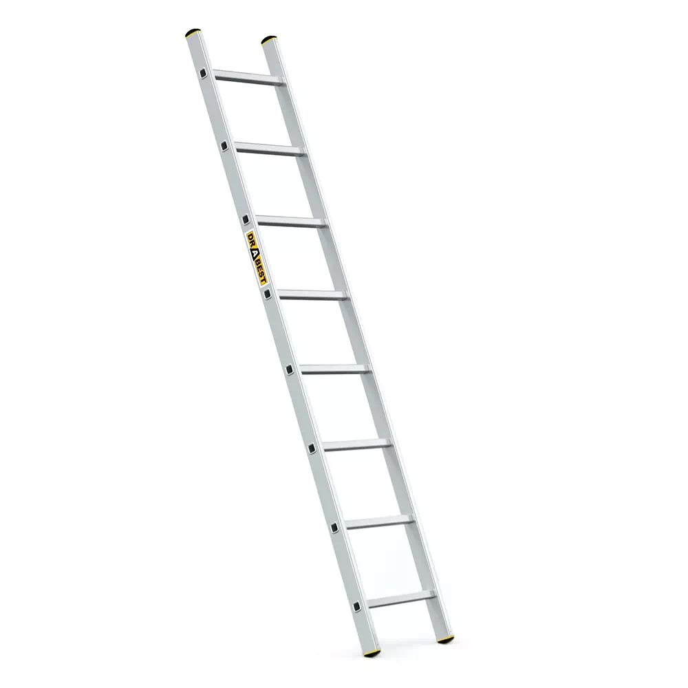 MV Logistic DP1x8t Ljestve ALU PROFI jednodijelne 8 gazišta