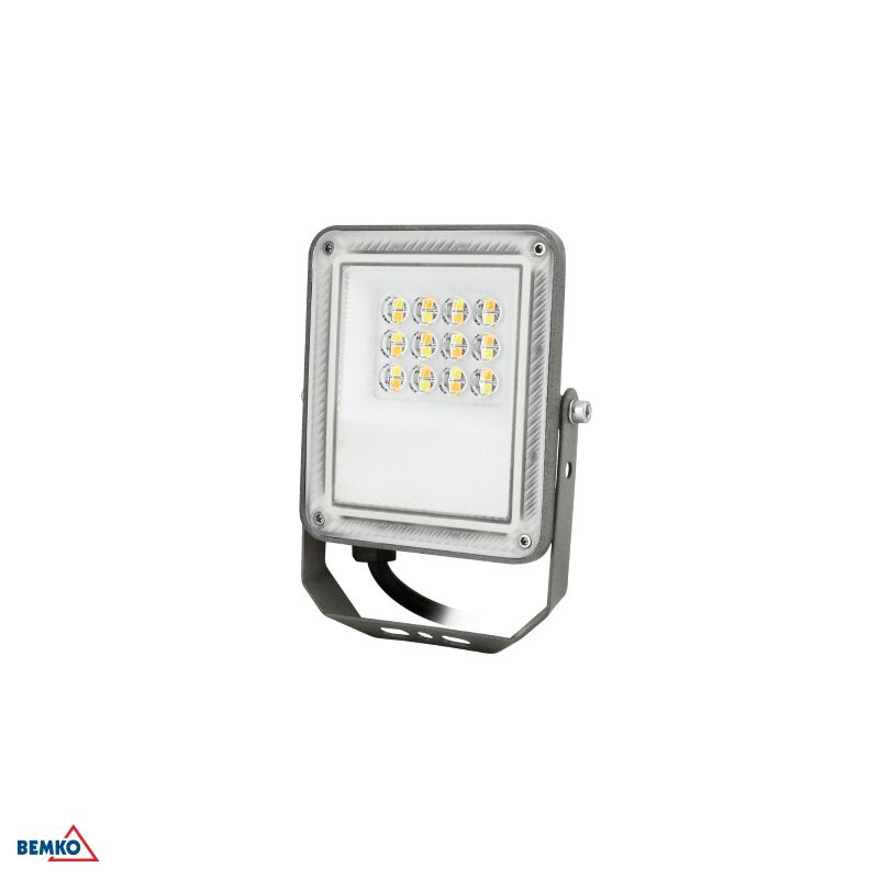 C64-LFP-010DG-CCT BEMKO REFLEKTOR LED SMD  10W 3CCT 900lm PRAJNA IP65 SIVI