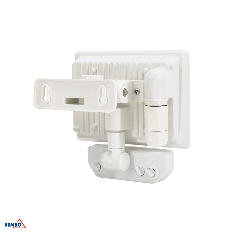 C65-LFX-020WH-4K-PIR BEMKO REFLEKTOR LED 20W 4000K 1800lm LFX IP65 BIJELI SENZOR