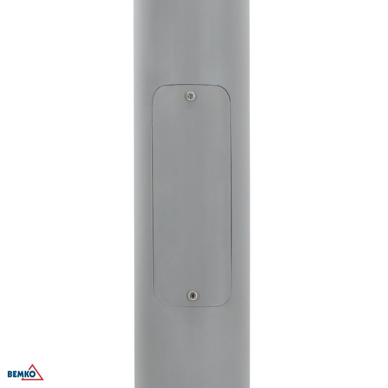 C84-SSO-S3M-160-060-DG BEMKO STUP RASVJETNI SKLOPNI 3M 160X160MM FI 60MM SIVI