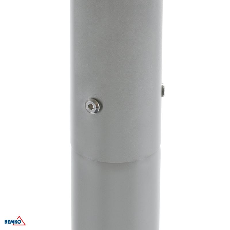 C84-SSO-S3M-160-060-DG BEMKO STUP RASVJETNI SKLOPNI 3M 160X160MM FI 60MM SIVI