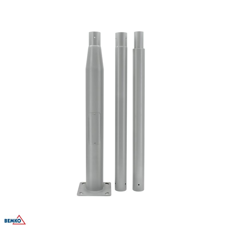 C84-SSO-S3M-160-060-DG BEMKO STUP RASVJETNI SKLOPNI 3M 160X160MM FI 60MM SIVI