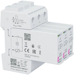 ETI 2440511 ETI odvodnik prenapona M T12 PV 1100V DC 12,5kA Y TIP 1+2