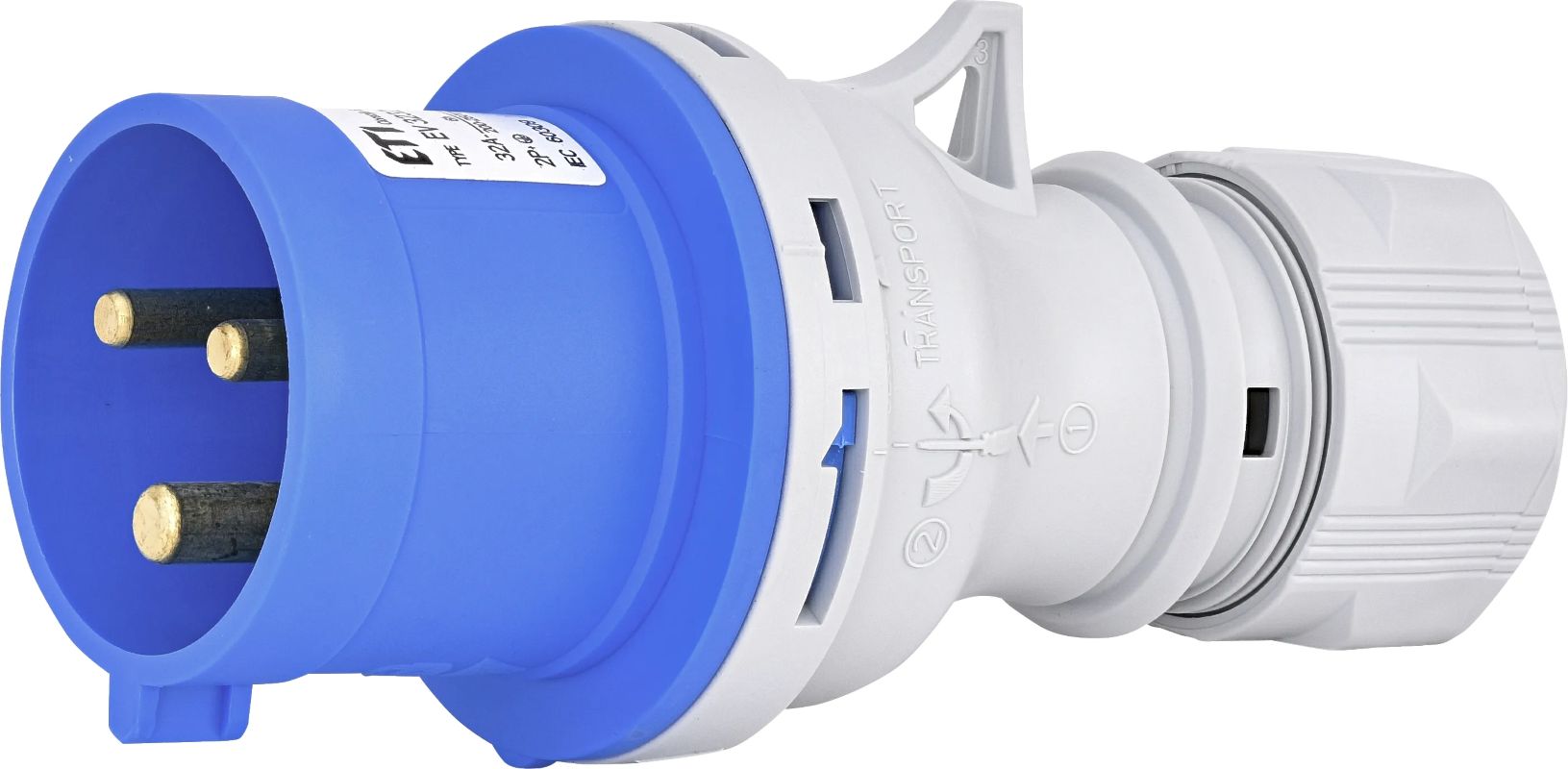 ETI 4482019 ETI industrijski utikač 32A 2+PE EV 3232 230V IP44