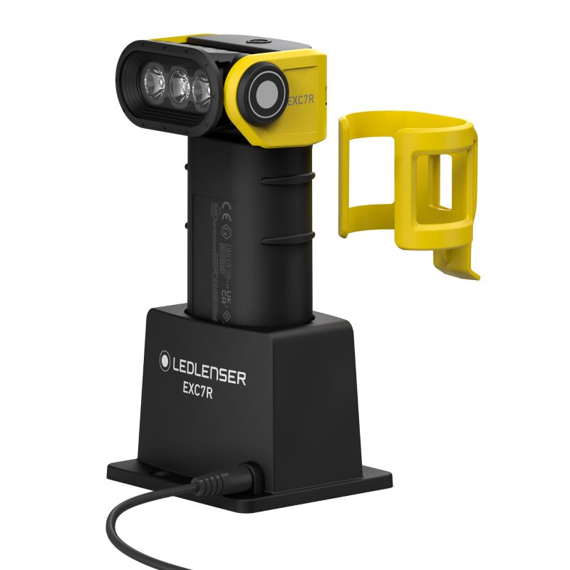 LEDLENSER 502407 Ledlenser EXC7R, ATEX LED punjiva kutna svjetiljka