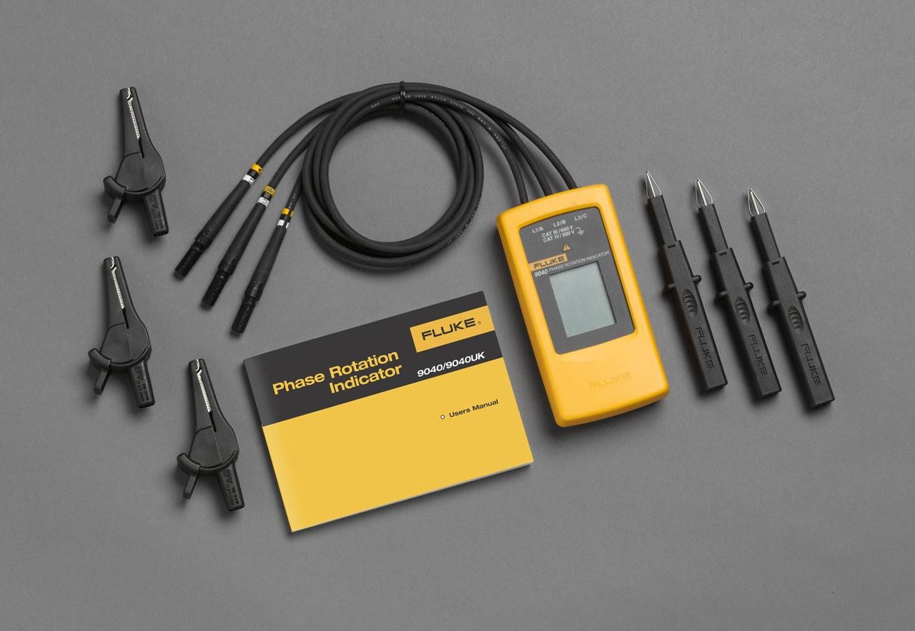 FLUKE 9040 FLUKE 9040 Ispitivač redoslijeda faza