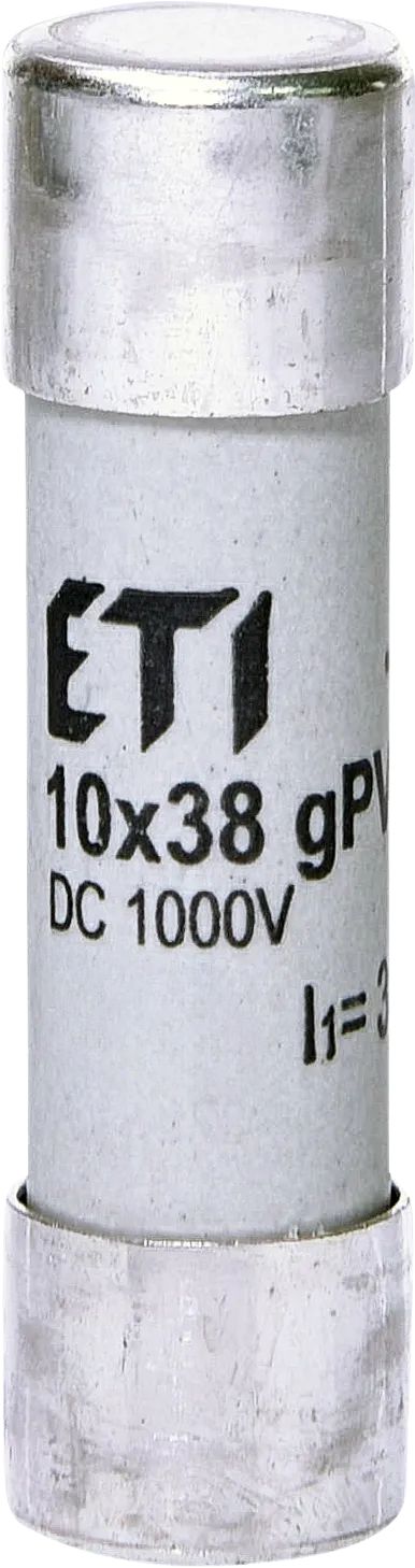 ETI 2625075 ETI rastalni uložak CH 10x38 gPV 10A 1000V DC