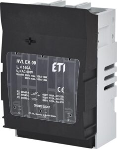 ETI 1701250 ETI osiguračka rastavna sklopka HVL EK 00 3P M8