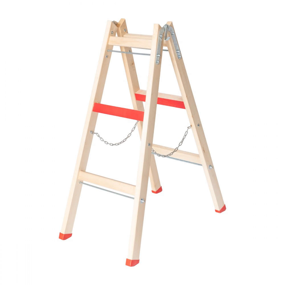 MV Logistic S3 Ljestve drvene SOBOSLIKARSKE 3 gazišta (115cm)