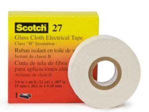 3M Scotch 27 3M Scotch 27 - staklena ojačana elektro traka 19 mm x 55 m