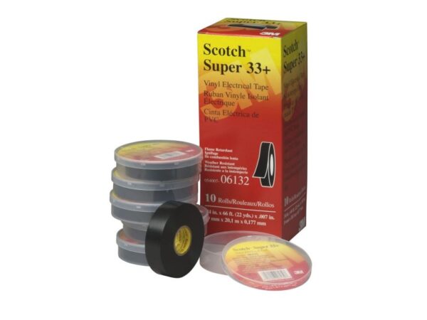 3M Scotch 33+ 3M Scotch 33+ PVC Izolacijska traka 19 mm x 20 m